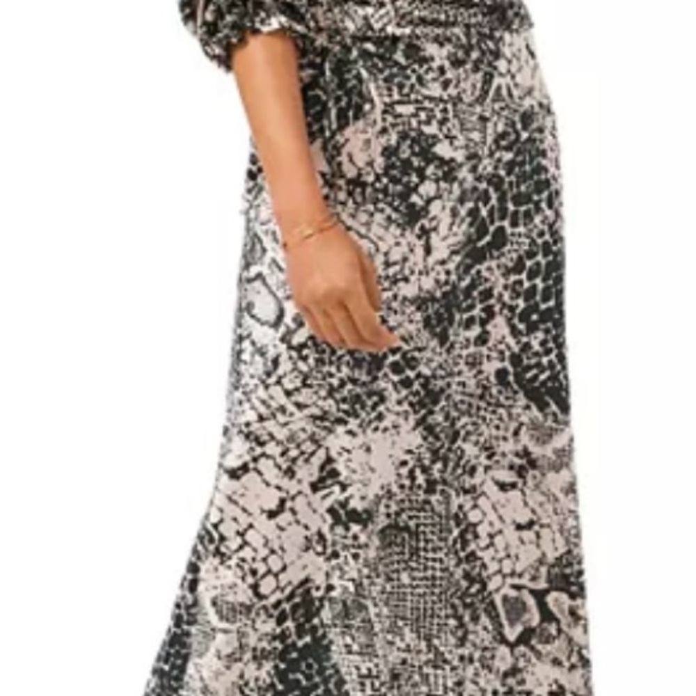 1. State Snake Print Midi Skirt And Top Set - image 6